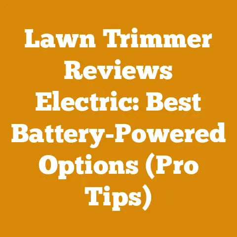 Lawn Trimmer Reviews Electric: Best Battery-Powered Options (Pro Tips)