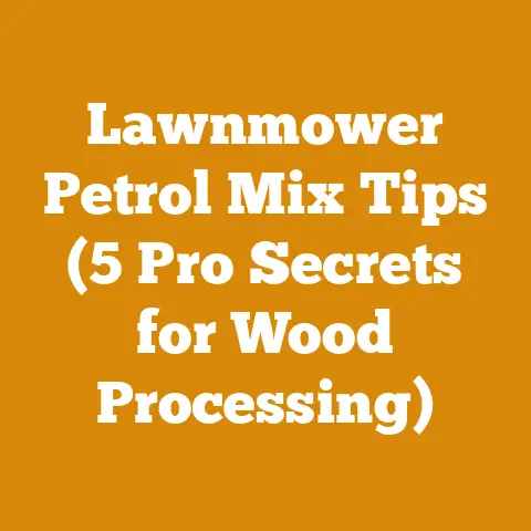 Lawnmower Petrol Mix Tips (5 Pro Secrets for Wood Processing)