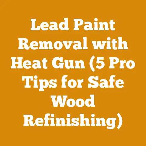 Lead Paint Removal with Heat Gun (5 Pro Tips for Safe Wood Refinishing)
