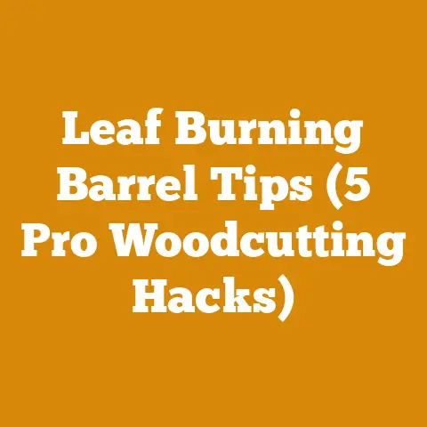 Leaf Burning Barrel Tips (5 Pro Woodcutting Hacks)