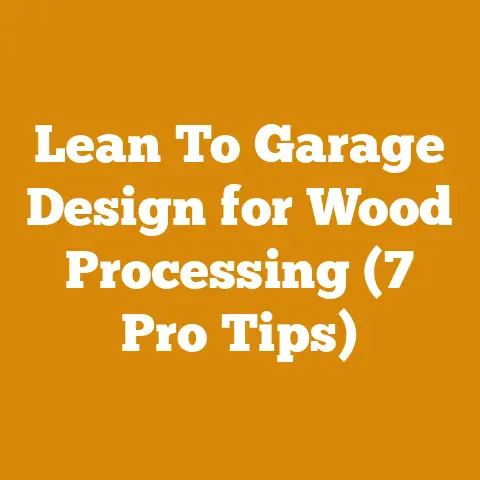 Lean To Garage Design for Wood Processing (7 Pro Tips)