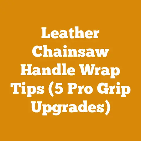 Leather Chainsaw Handle Wrap Tips (5 Pro Grip Upgrades)