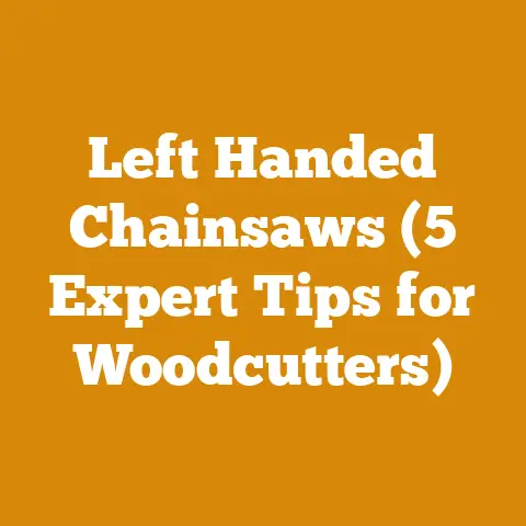 Left Handed Chainsaws (5 Expert Tips for Woodcutters)