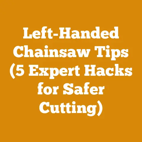 Left-Handed Chainsaw Tips (5 Expert Hacks for Safer Cutting)