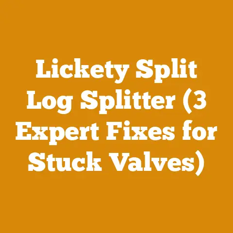 Lickety Split Log Splitter (3 Expert Fixes for Stuck Valves)