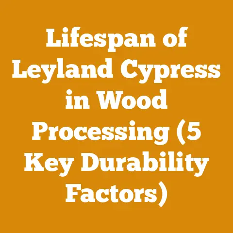 Lifespan of Leyland Cypress in Wood Processing (5 Key Durability Factors)