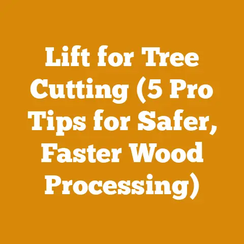 Lift for Tree Cutting (5 Pro Tips for Safer, Faster Wood Processing)