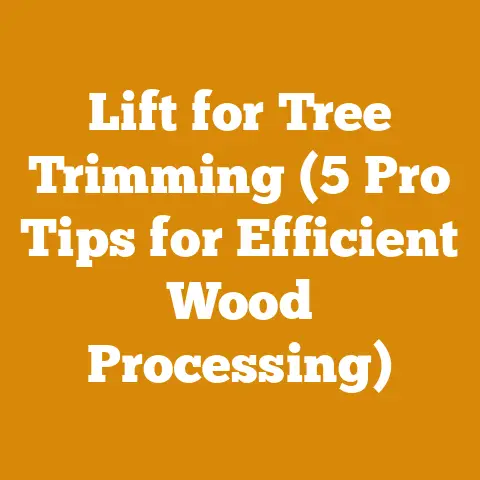 Lift for Tree Trimming (5 Pro Tips for Efficient Wood Processing)