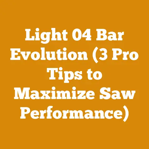 Light 04 Bar Evolution (3 Pro Tips to Maximize Saw Performance)