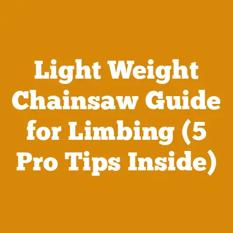 Light Weight Chainsaw Guide for Limbing (5 Pro Tips Inside)