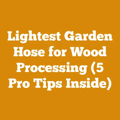 Lightest Garden Hose for Wood Processing (5 Pro Tips Inside)