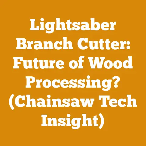 Lightsaber Branch Cutter: Future of Wood Processing? (Chainsaw Tech Insight)