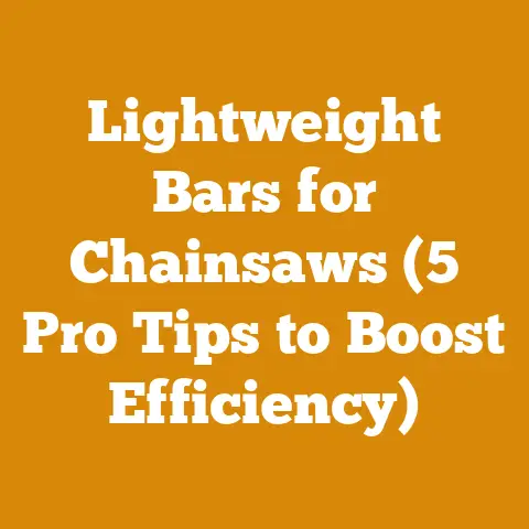 Lightweight Bars for Chainsaws (5 Pro Tips to Boost Efficiency)