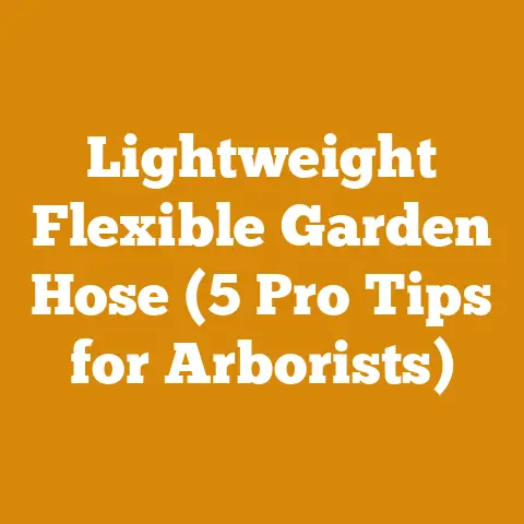 Lightweight Flexible Garden Hose (5 Pro Tips for Arborists)