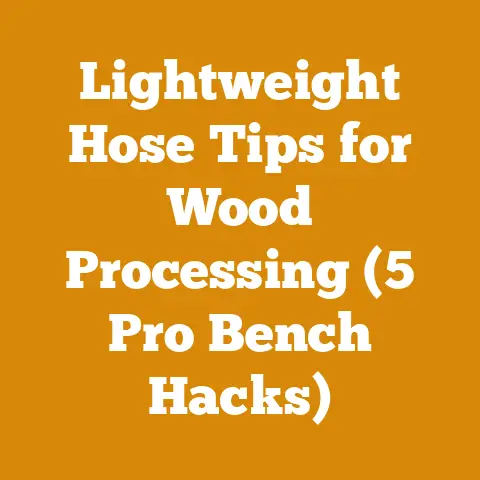 Lightweight Hose Tips for Wood Processing (5 Pro Bench Hacks)