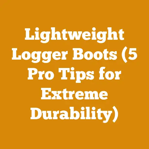 Lightweight Logger Boots (5 Pro Tips for Extreme Durability)