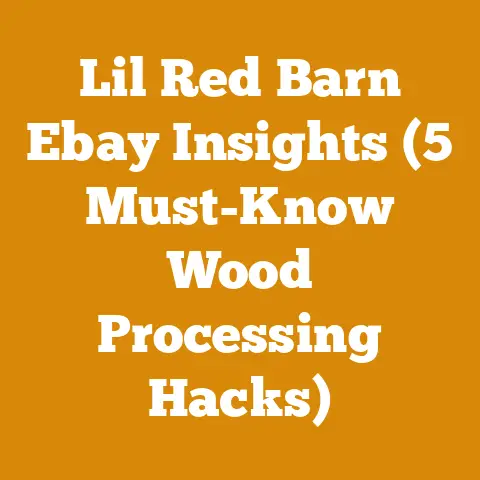 Lil Red Barn Ebay Insights (5 Must-Know Wood Processing Hacks)