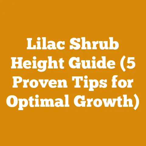 Lilac Shrub Height Guide (5 Proven Tips for Optimal Growth)