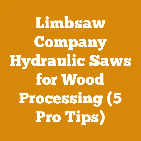 Limbsaw Company Hydraulic Saws for Wood Processing (5 Pro Tips)