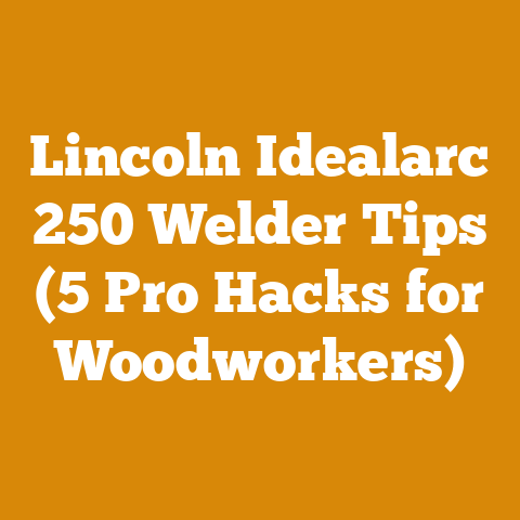 Lincoln Idealarc 250 Welder Tips (5 Pro Hacks for Woodworkers)