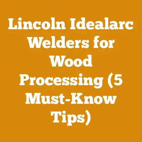 Lincoln Idealarc Welders for Wood Processing (5 Must-Know Tips)