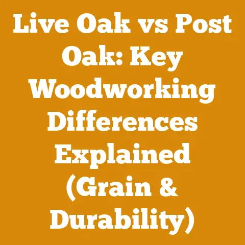 Live Oak vs Post Oak: Key Woodworking Differences Explained (Grain & Durability)