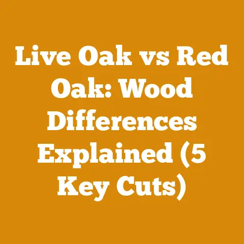 Live Oak vs Red Oak: Wood Differences Explained (5 Key Cuts)