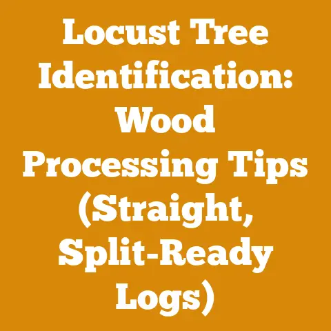 Locust Tree Identification: Wood Processing Tips (Straight, Split-Ready Logs)