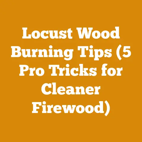 Locust Wood Burning Tips (5 Pro Tricks for Cleaner Firewood)
