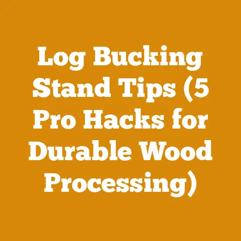 Log Bucking Stand Tips (5 Pro Hacks for Durable Wood Processing)