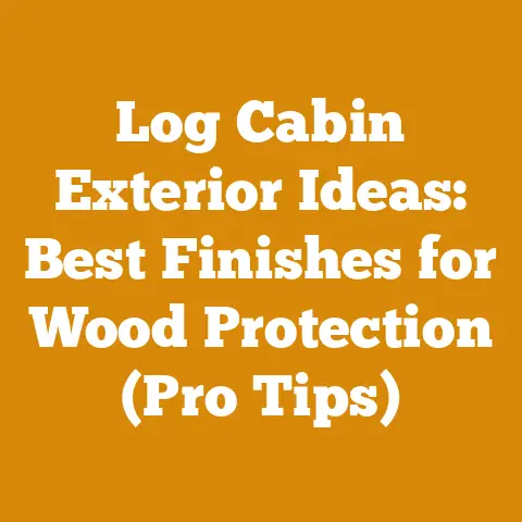 Log Cabin Exterior Ideas: Best Finishes for Wood Protection (Pro Tips)
