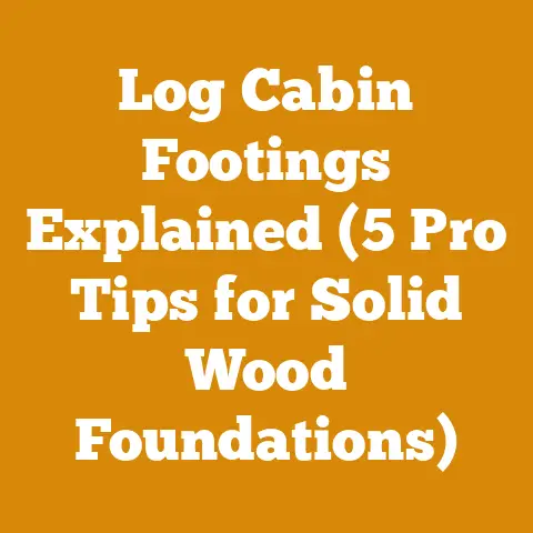 Log Cabin Footings Explained (5 Pro Tips for Solid Wood Foundations)