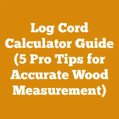 Log Cord Calculator Guide (5 Pro Tips for Accurate Wood Measurement)