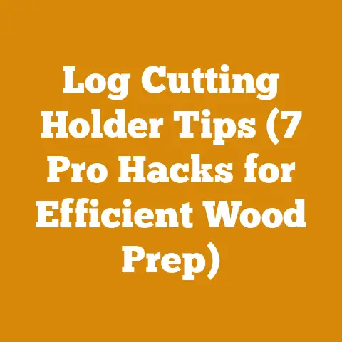 Log Cutting Holder Tips (7 Pro Hacks for Efficient Wood Prep)