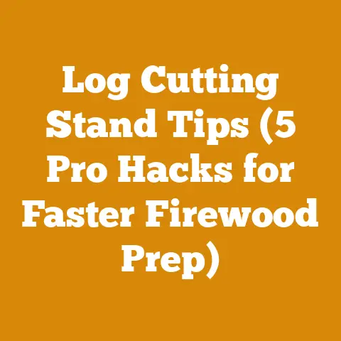 Log Cutting Stand Tips (5 Pro Hacks for Faster Firewood Prep)