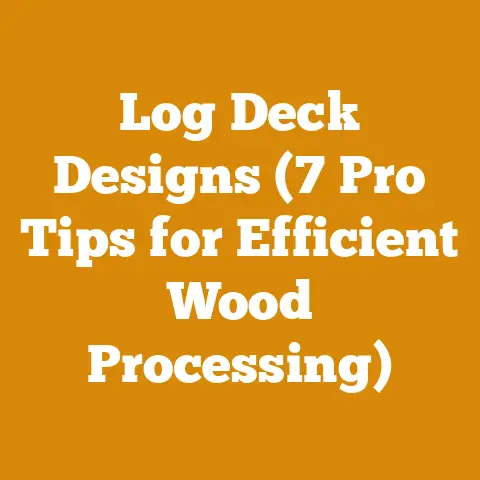 Log Deck Designs (7 Pro Tips for Efficient Wood Processing)