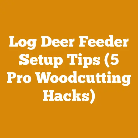 Log Deer Feeder Setup Tips (5 Pro Woodcutting Hacks)