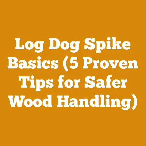 Log Dog Spike Basics (5 Proven Tips for Safer Wood Handling)