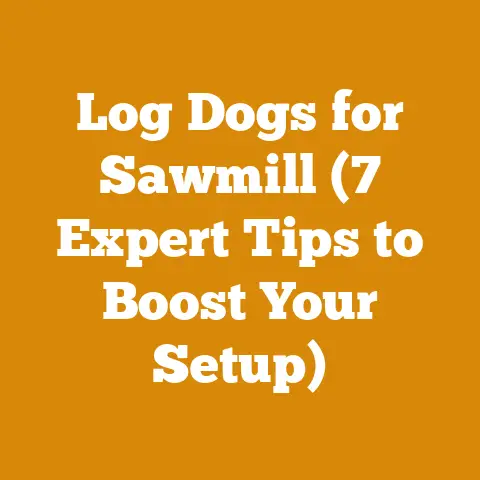 Log Dogs for Sawmill (7 Expert Tips to Boost Your Setup)