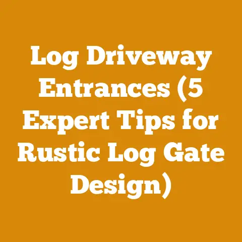 Log Driveway Entrances (5 Expert Tips for Rustic Log Gate Design)