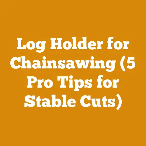 Log Holder for Chainsawing (5 Pro Tips for Stable Cuts)