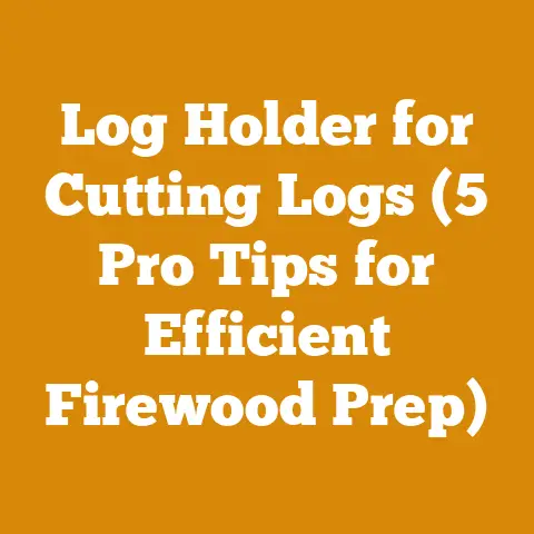 Log Holder for Cutting Logs (5 Pro Tips for Efficient Firewood Prep)