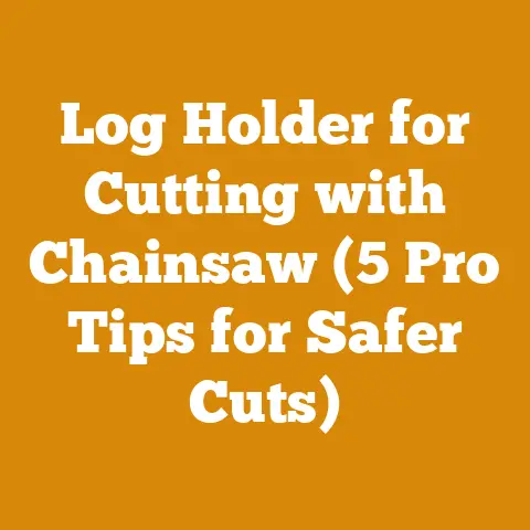 Log Holder for Cutting with Chainsaw (5 Pro Tips for Safer Cuts)