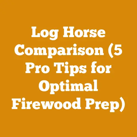 Log Horse Comparison (5 Pro Tips for Optimal Firewood Prep)