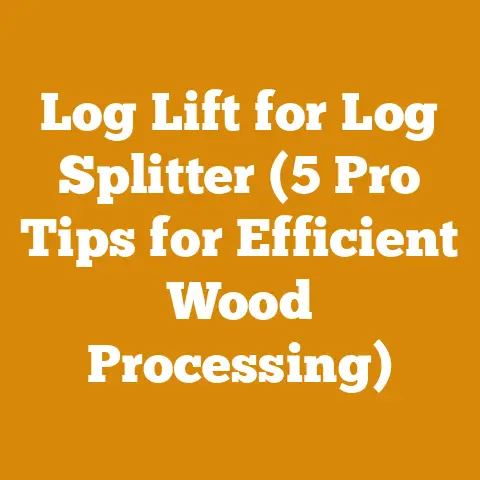 Log Lift for Log Splitter (5 Pro Tips for Efficient Wood Processing)