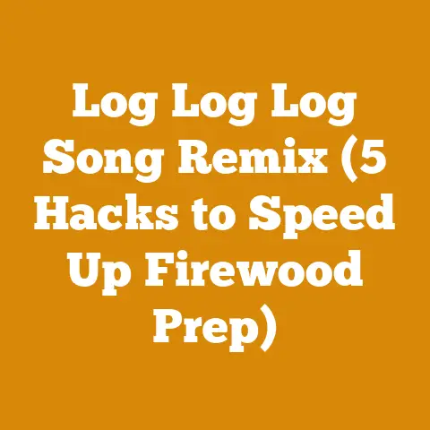 Log Log Log Song Remix (5 Hacks to Speed Up Firewood Prep)