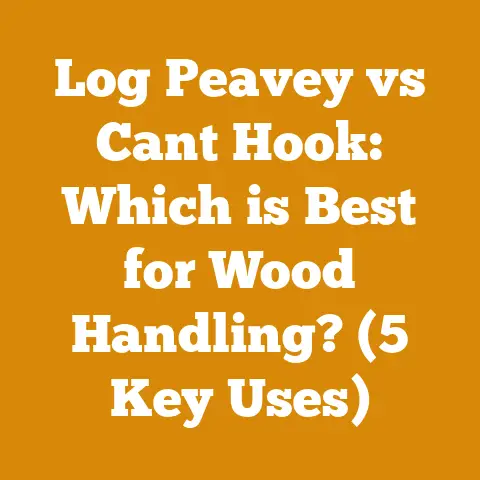 Log Peavey vs Cant Hook: Which is Best for Wood Handling? (5 Key Uses)