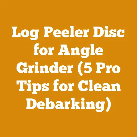 Log Peeler Disc for Angle Grinder (5 Pro Tips for Clean Debarking)