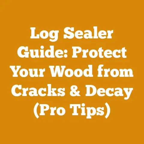 Log Sealer Guide: Protect Your Wood from Cracks & Decay (Pro Tips)