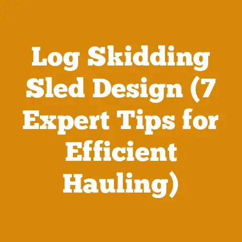 Log Skidding Sled Design (7 Expert Tips for Efficient Hauling)